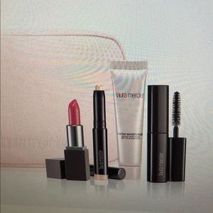 Laura Mercier Cosmetic Bag & Skin Care (New)
